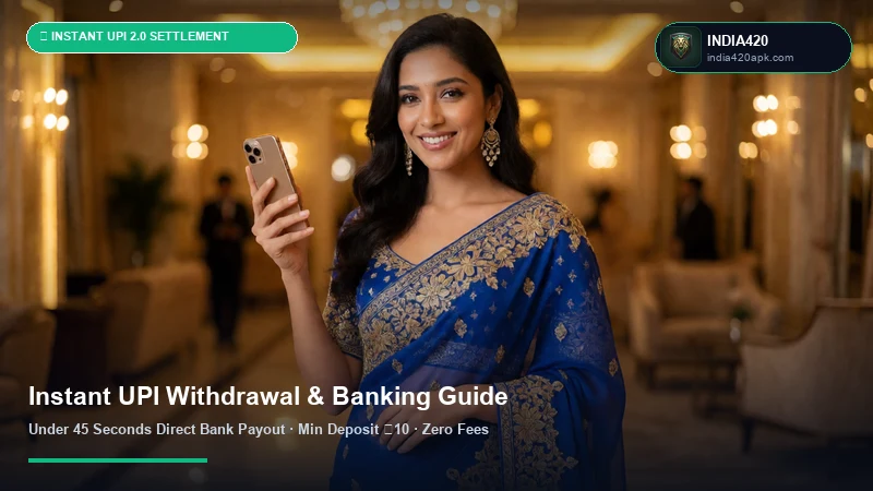 INDIA420 Instant UPI Withdrawal & ₹25 INR Deposit Tutorial
